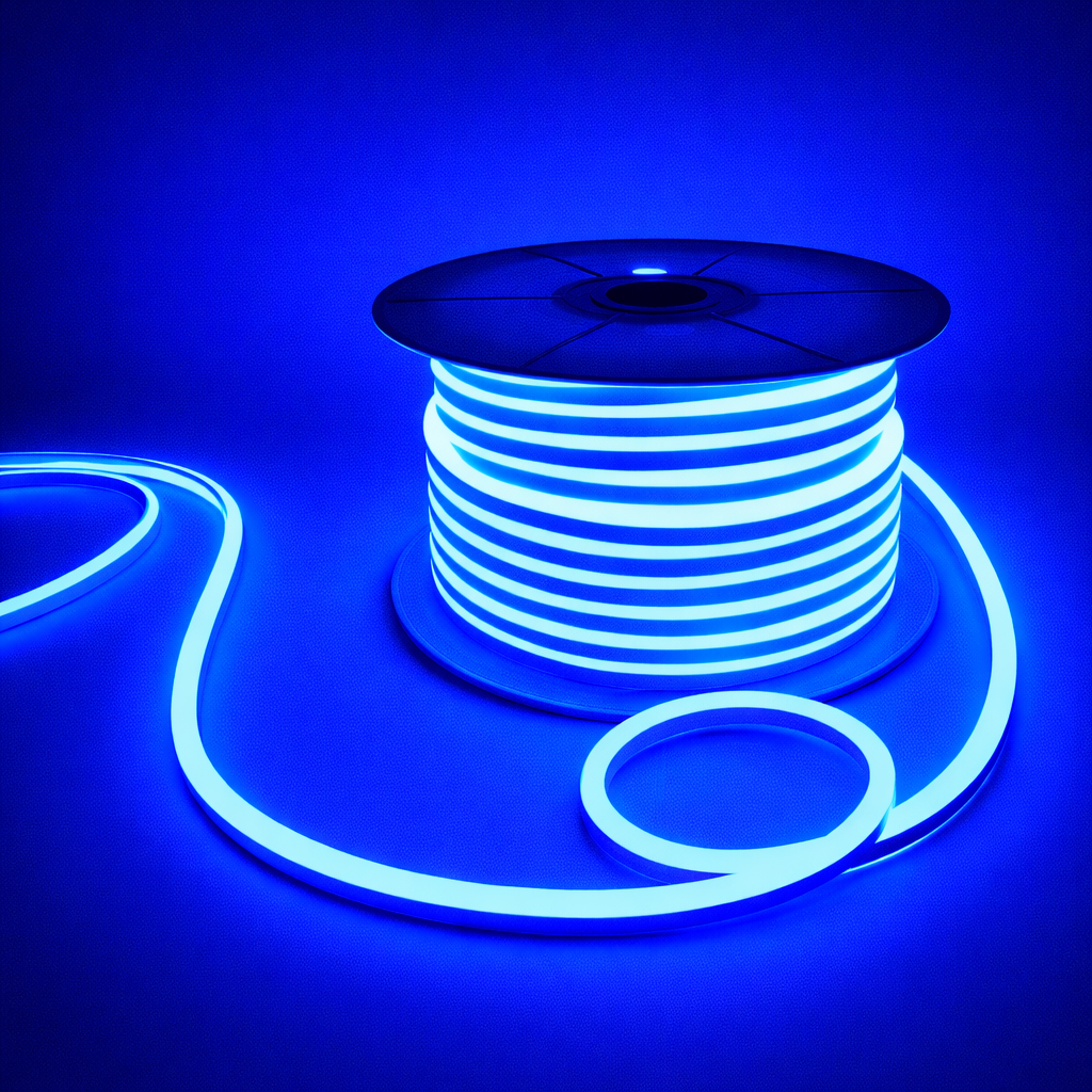 LED 네온플렉스 50M, 줄조명 LED선 간접조명 네온사인 만들기