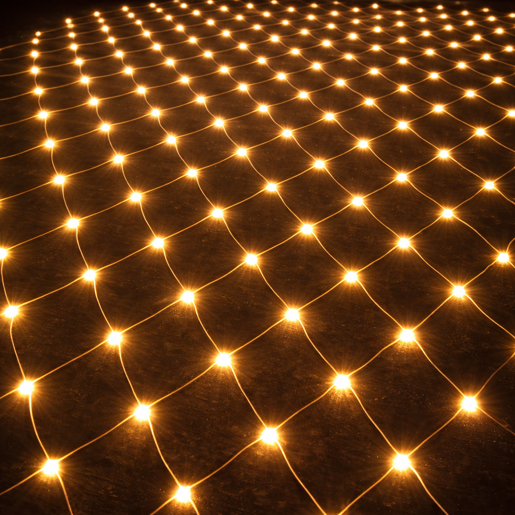 선세이브 그물전구 장식조명 LED 네트전구 208구 DC24V 세트