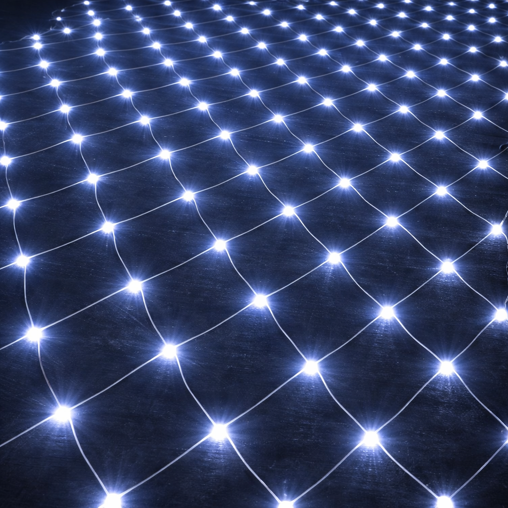 선세이브 그물전구 장식조명 LED 네트전구 208구 DC24V 세트